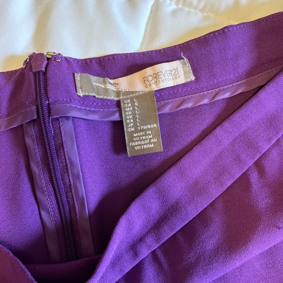 Purple Miniskirt - Picture 2 of 2